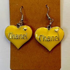 FabulouslyFitted | From the Heart Lemon Fashion Earrings Collection